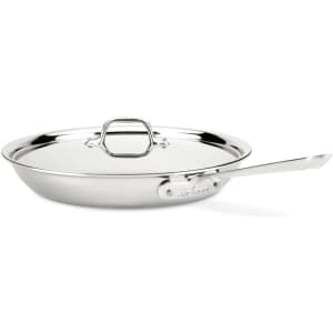 All-Clad D3 3-Ply 12" Stainless Steel Fry Pan for $100