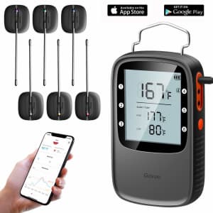 Govee Bluetooth Meat Thermometer for $33 Govee Bluetooth Meat Thermometer for $33