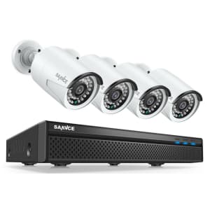 Sannce 8-Channel Security Camera System for $152