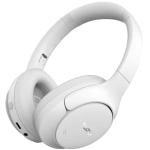 TOZO HT2 Hybrid Active Noise Cancelling Headphones, Wireless Over Ear Bluetooth Headphones, 60H for $40