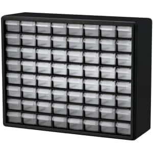 Akro-Mils 64-Drawer Plastic Cabinet for $47