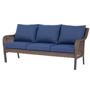 Mainstays Tuscany Ridge Wicker Outdoor Sofa for $197