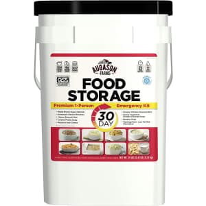 Augason Farms Emergency 1-Person 30-Day Food Supply for $146