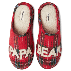 Dearfoams Men's Papa Bear Slippers for $9