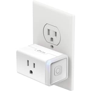 TP-Link Kasa Smart WiFi Plug Slim w/ Energy Monitoring for $23
