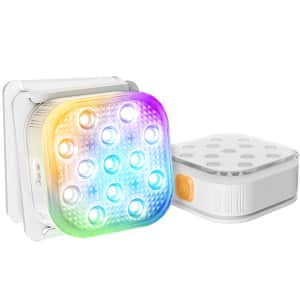 Patiopia Rechargeable LED Pool Light 2-Pack for $16