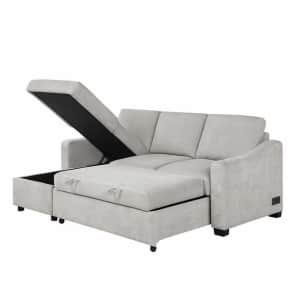 Coddle Aria Fabric Sleeper Sofa w/ Reversible Chaise & Power Outlets for $900 for Members