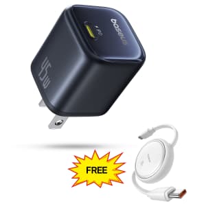 Baseus PicoGo C1 45W USB-C Fast Charger for $19 Baseus PicoGo C1 45W USB-C Fast Charger for $19