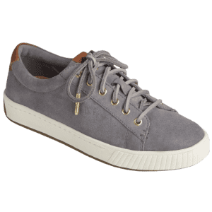 Sperry Women's Anchor Plushwave Suede Sneakers for $40 Sperry Women's Anchor Plushwave Suede Sneakers for $40