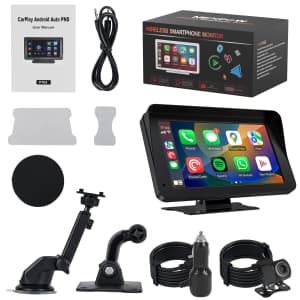 Nexpow 7" Wireless CarPlay Screen for $48 Nexpow 7" Wireless CarPlay Screen for $48