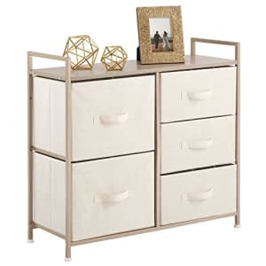 mDesign Storage Dresser Furniture Unit - Large Standing Organizer Chest for Bedroom, Office, Living for $70
