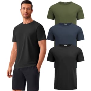 Pinkspark Men's Quick Dry Shirt 3-Pack for $15 Pinkspark Men's Quick Dry Shirt 3-Pack for $15