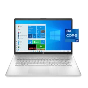 HP 11th-Gen. i7 17.3" Laptop w/ 512GB SSD for $599 for members
