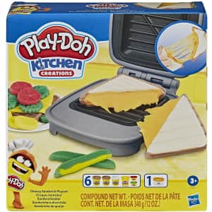 Play-Doh Kitchen Creations Cheesy Sandwich Playset for $19
