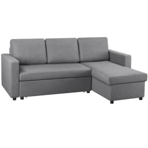 Alden Design Reversible Sectional Sleeper Sofa for $398
