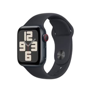 2nd-Gen. Apple Watch SE GPS + Cellular 40mm Smartwatch for $219