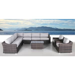 Sol 72 Dayse 10-Piece Sectional Seating Set for $2,850 Sol 72 Dayse 10-Piece Sectional Seating Set for $2,850