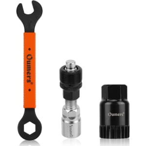 Oumers Bike Crank Puller Tool Set for $9