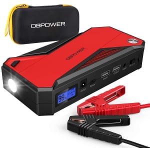 DBPower 18,000mAh Portable Car Jump Starter for $49 DBPower 18,000mAh Portable Car Jump Starter for $49