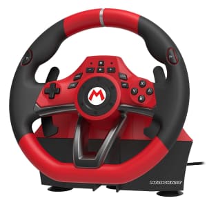 Nintendo Switch Mario Kart Racing Wheel Pro Deluxe for $96