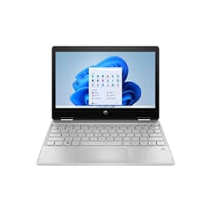 HP - Pavilion x360 2-in-1 11.6inch Touch-Screen Laptop - Intel Pentium Silver - 4GB Memory - 128GB for $400