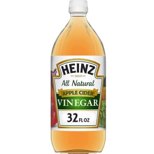 Heinz All Natural Apple Cider Vinegar 32-oz. Bottle for $2.74 via Sub & Save Heinz All Natural Apple Cider Vinegar 32-oz. Bottle for $2.74 via Sub & Save