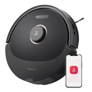 roborock Q8 Max Robot Vacuum and Mop Cleaner, DuoRoller Brush, 5500Pa Strong Suction, Lidar for $320