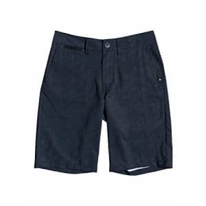 Quiksilver Boys' Big Union Heather Amphibian Youth 19 Walk Short, Black, 23/10S for $42 Quiksilver Boys' Big Union Heather Amphibian Youth 19 Walk Short, Black, 23/10S for $42