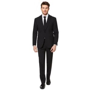 OppoSuits Men's Slim-Fit Solid Suit w/ Tie for $80 w/ $10 Kohl's Cash