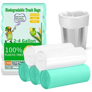 Rightwell 2.6-Gal. Biodegradable Small Garbage Bags for $5 Rightwell 2.6-Gal. Biodegradable Small Garbage Bags for $5