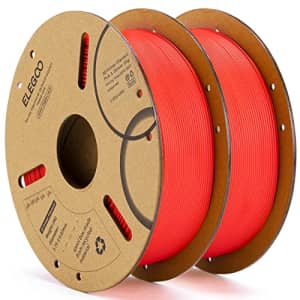 ELEGOO 1.75mm PLA 3D Printer Filament, Dimensional Accuracy +/- 0.02 mm, Compatible with Most FDM for $29