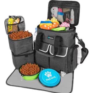 PetAmi Pet Supplies Organizer Tote Dog & Cat Travel Bag for $35 w/ $20 eGift Card for first-time customers