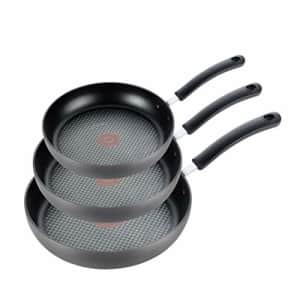 T-fal Ultimate Hard Anodized Nonstick 8-Inch, 10.25-Inch and 12-Inch Fry Pan Cookware Set for $63