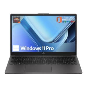 HP 255 G10 Ryzen 7 15.6" Business Laptop w/ 64GB RAM (2025) for $800