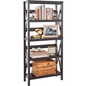 ClosetMaid X-Frame 5-Shelf Bookshelf for $68 ClosetMaid X-Frame 5-Shelf Bookshelf for $68