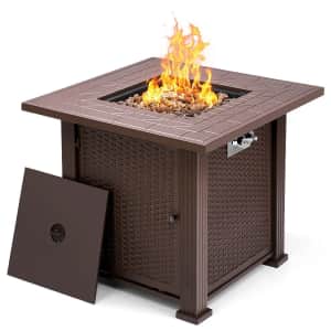 Topshak GFI 28" Gas Fire Pit for $96