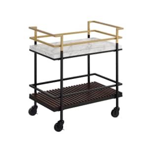 Marble Serving Cart for $170