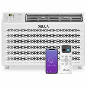Della 8000 BTU Energy Star Window Air Conditioner 110V/60Hz Whisper Quiet AC For Rooms up to 350 sq for $290