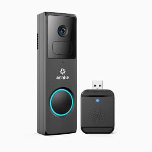 Whiffle 1080p Wireless Doorbell Camera for $33