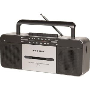 Crosley Portable Bluetooth Cassette Player w/ Radio for $46