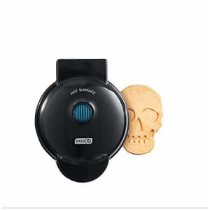 Dash Skull Mini Waffle Maker in Shimmer for $20