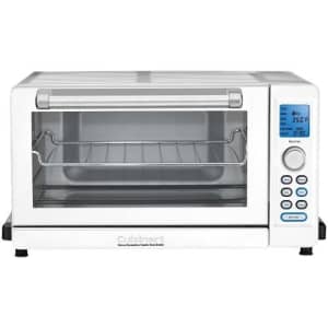 Cuisinart TOB-135W Deluxe Convection Toaster Oven Broiler, White for $206 Cuisinart TOB-135W Deluxe Convection Toaster Oven Broiler, White for $206
