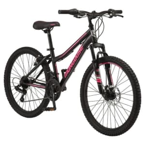Mongoose 24" Excursion 21-Speed Mountain Bike for $99