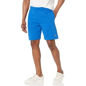 Lacoste Men's Organic Brushed Cotton Fleece Shorts, Kingdom, 3X-Large for $44 Lacoste Men's Organic Brushed Cotton Fleece Shorts, Kingdom, 3X-Large for $44