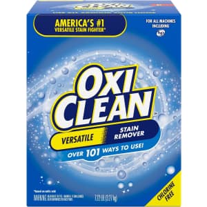 OxiClean Versatile Stain Remover Powder 7.22-lb. Box for $10 via Subscribe & Save
