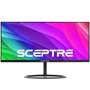 Sceptre IPS 29" 21" 9 UltraWide Monitor 2560 x 1080 75Hz HDMI DisplayPort 119% sRGB 300 Lux, for $200 Sceptre IPS 29" 21" 9 UltraWide Monitor 2560 x 1080 75Hz HDMI DisplayPort 119% sRGB 300 Lux, for $200