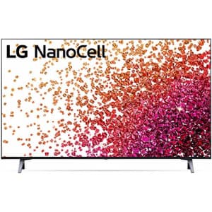 LG NanoCell 75 Series 43 Alexa Built-in 4k Smart TV (3840 x 2160), 60Hz Refresh Rate, AI-Powered 4K for $500