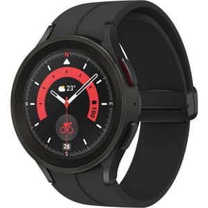 Refurb Samsung Galaxy Watch5 Pro 45mm GPS Smartwatch for $120