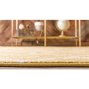 Unique Loom Trellis Frieze Collection Lattice Moroccan Geometric Modern Yellow Runner Rug (2' 0 x for $25 Unique Loom Trellis Frieze Collection Lattice Moroccan Geometric Modern Yellow Runner Rug (2' 0 x for $25