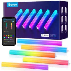Govee Glides Smart LED Light Bar 6-Pack for $40 Govee Glides Smart LED Light Bar 6-Pack for $40